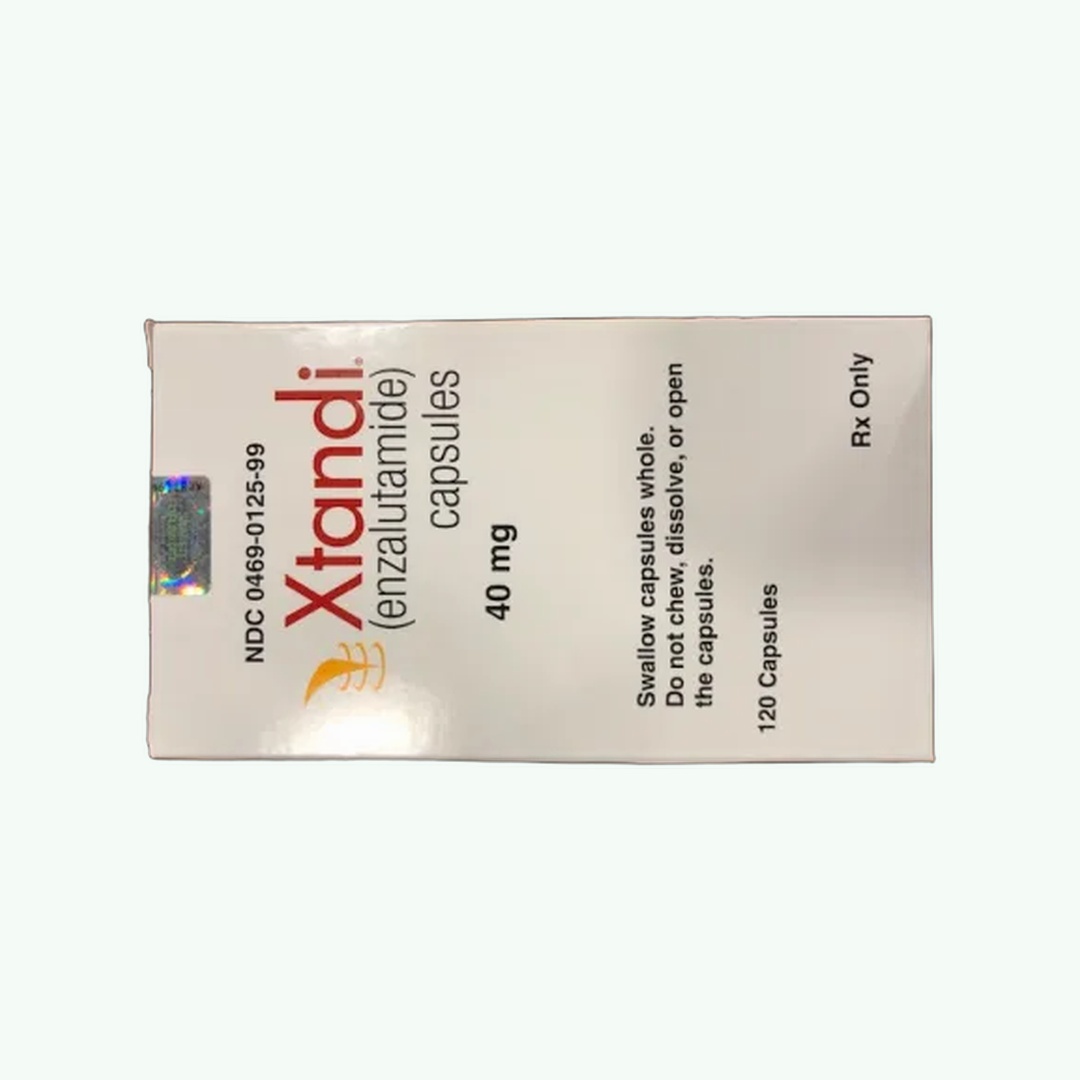 Xtandi 40 mg (Enzalutamide Capsule, USA Pack)