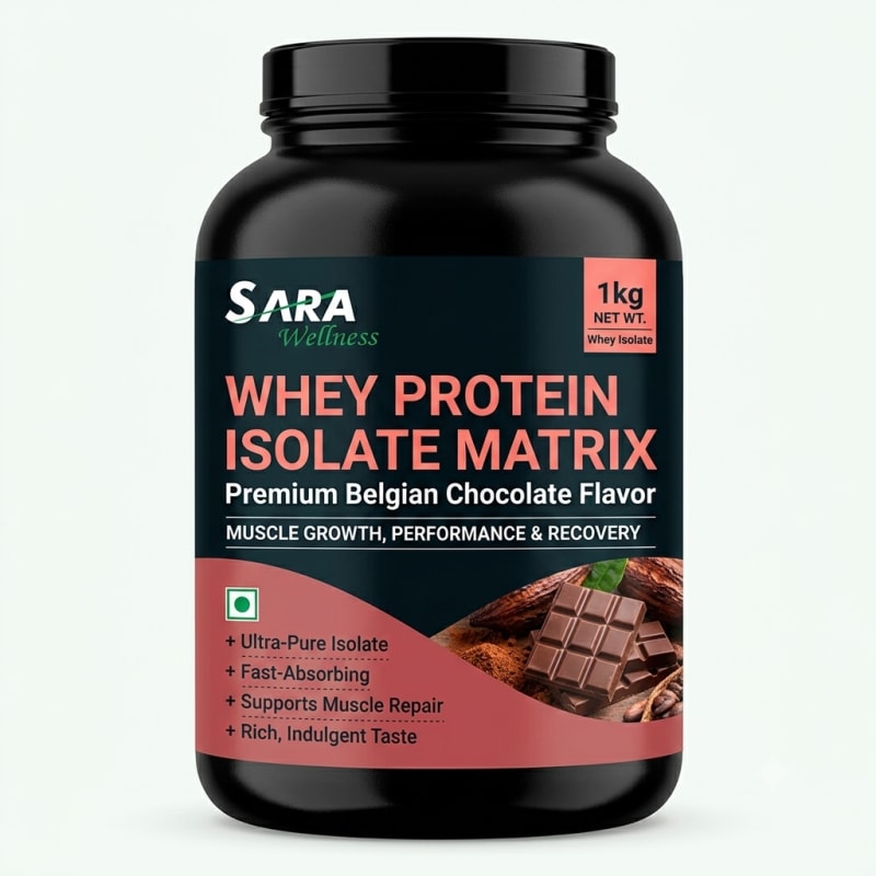 Whey Protein Isolate Matrix 1Kg Belgian Chocolate