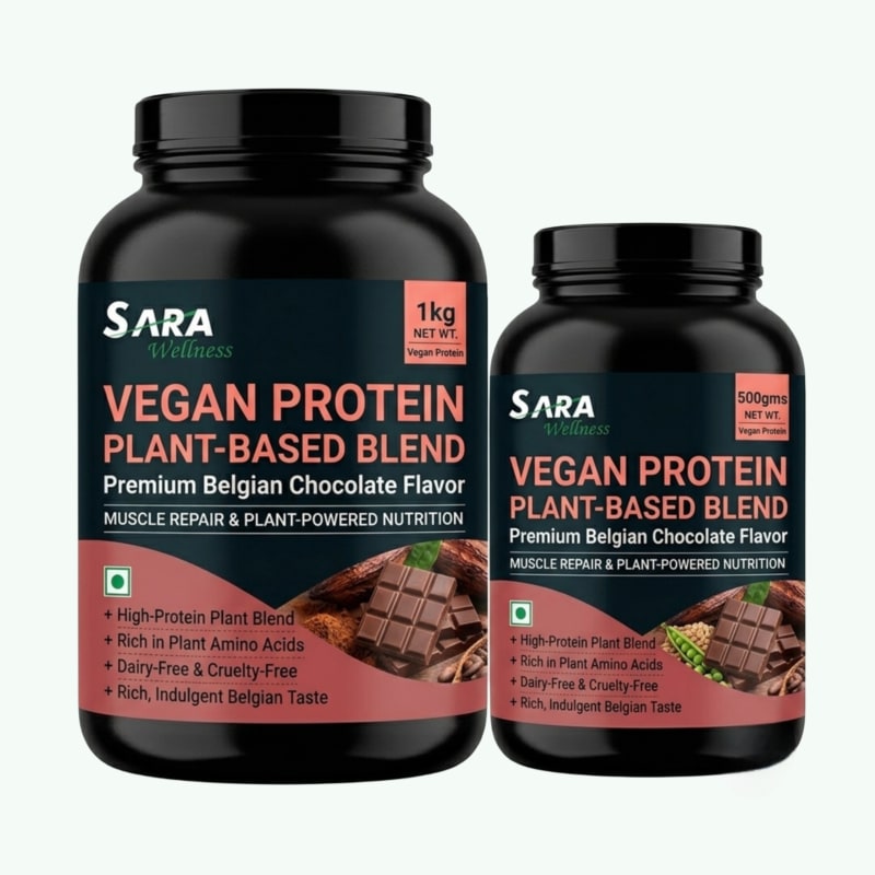 Vegan Protein Belgian Chocolate (1Kg & 500gms)