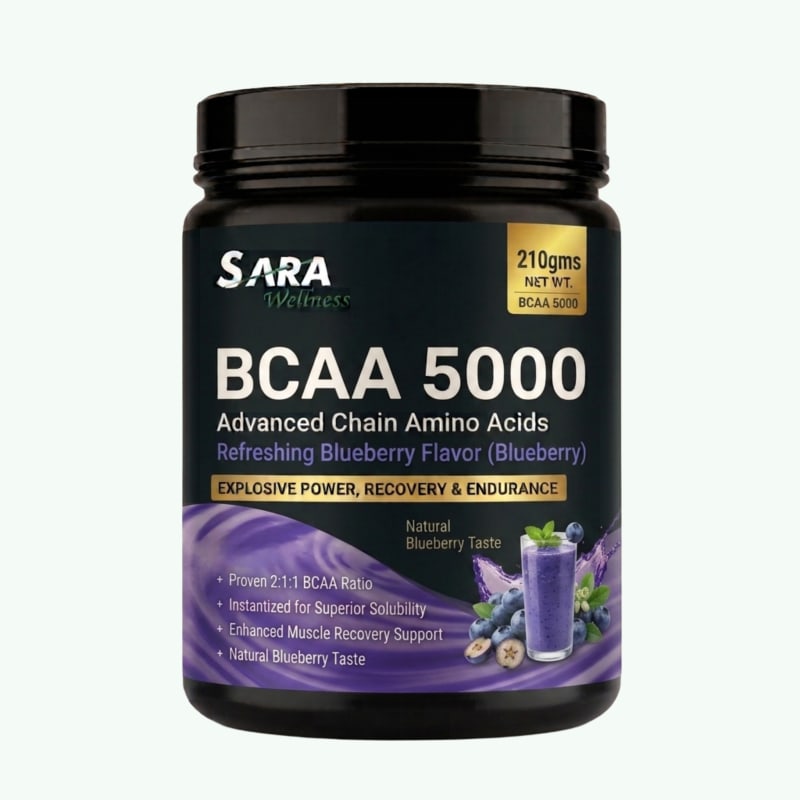 BCAA 5000 210gms (Blueberry)