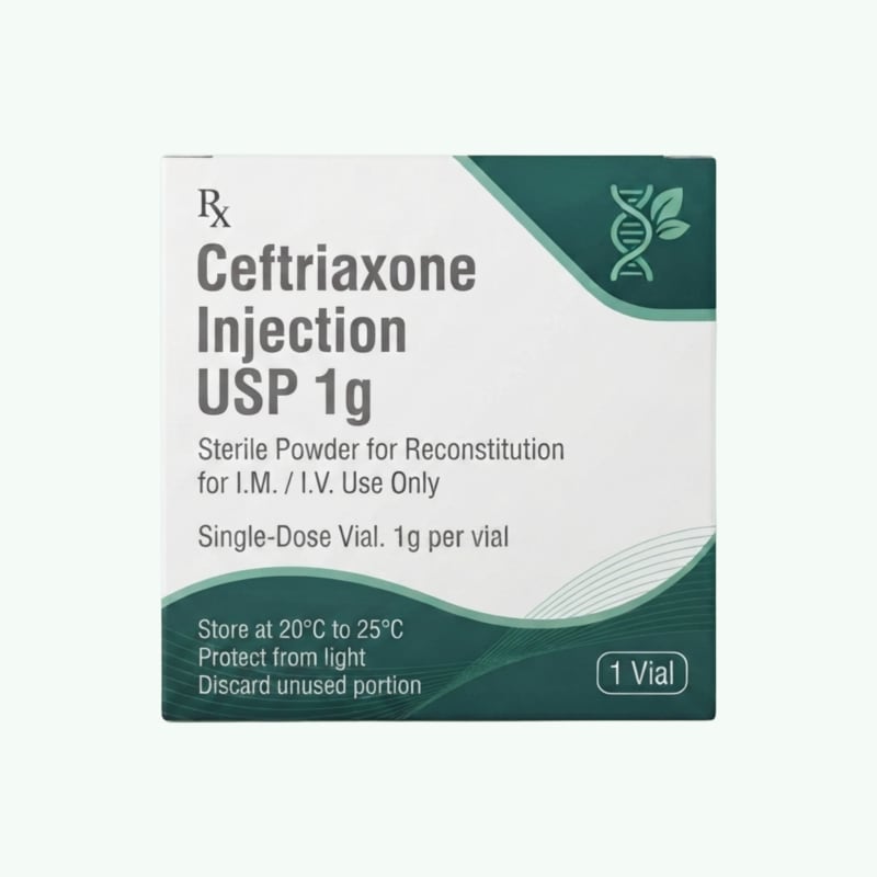 Ceftriaxone Injection 1.0gm
