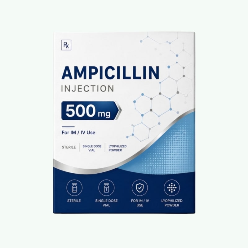 Ampicillin Injection 500mg