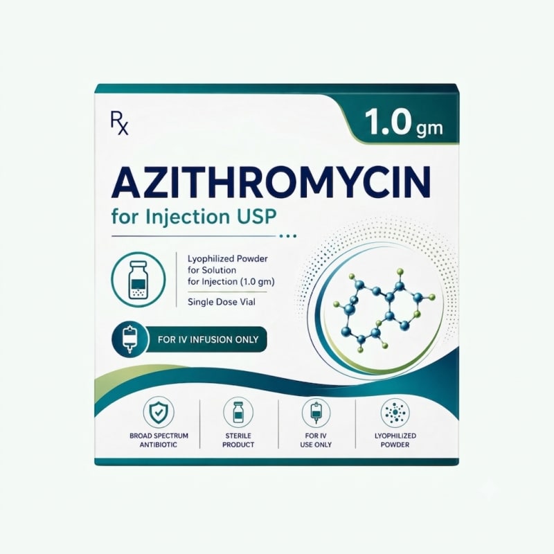 Azithromycin for Injection 1.0gm