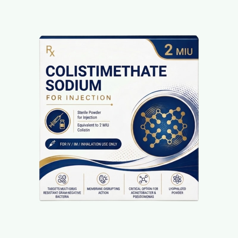 Colistimethate Sodium for Injection 2 MIU