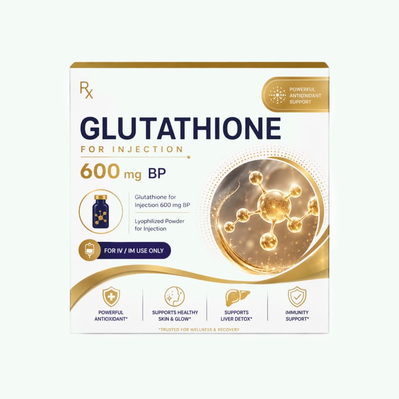 Glutathione for Injection 600mg BP
