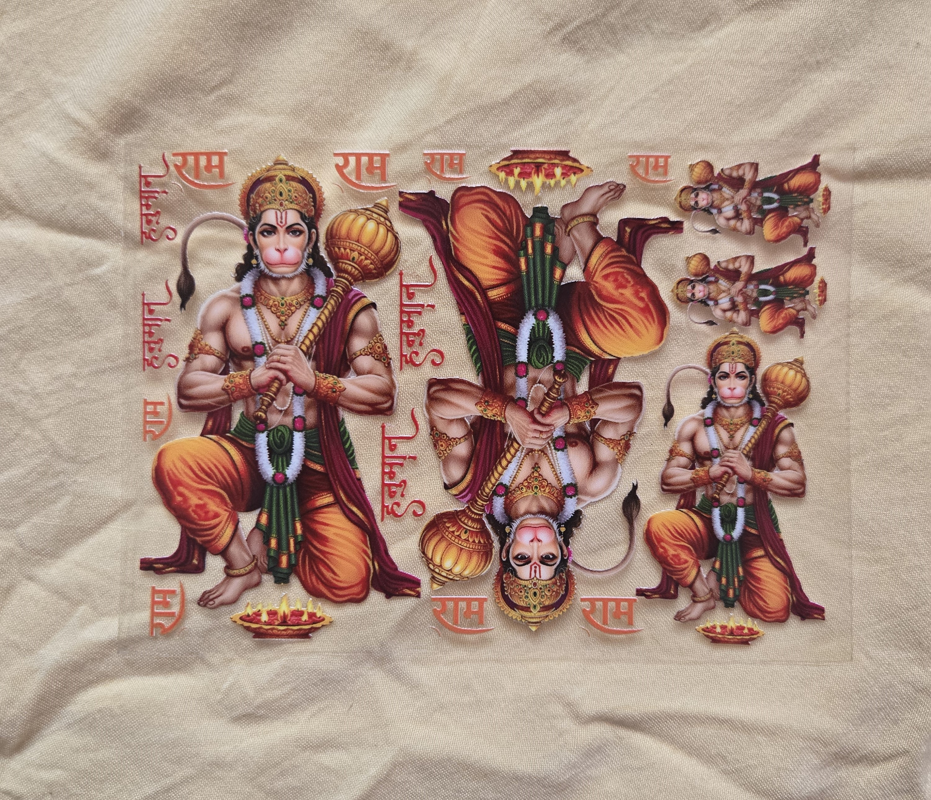 Hanuman UV DTF Sticker Sheet