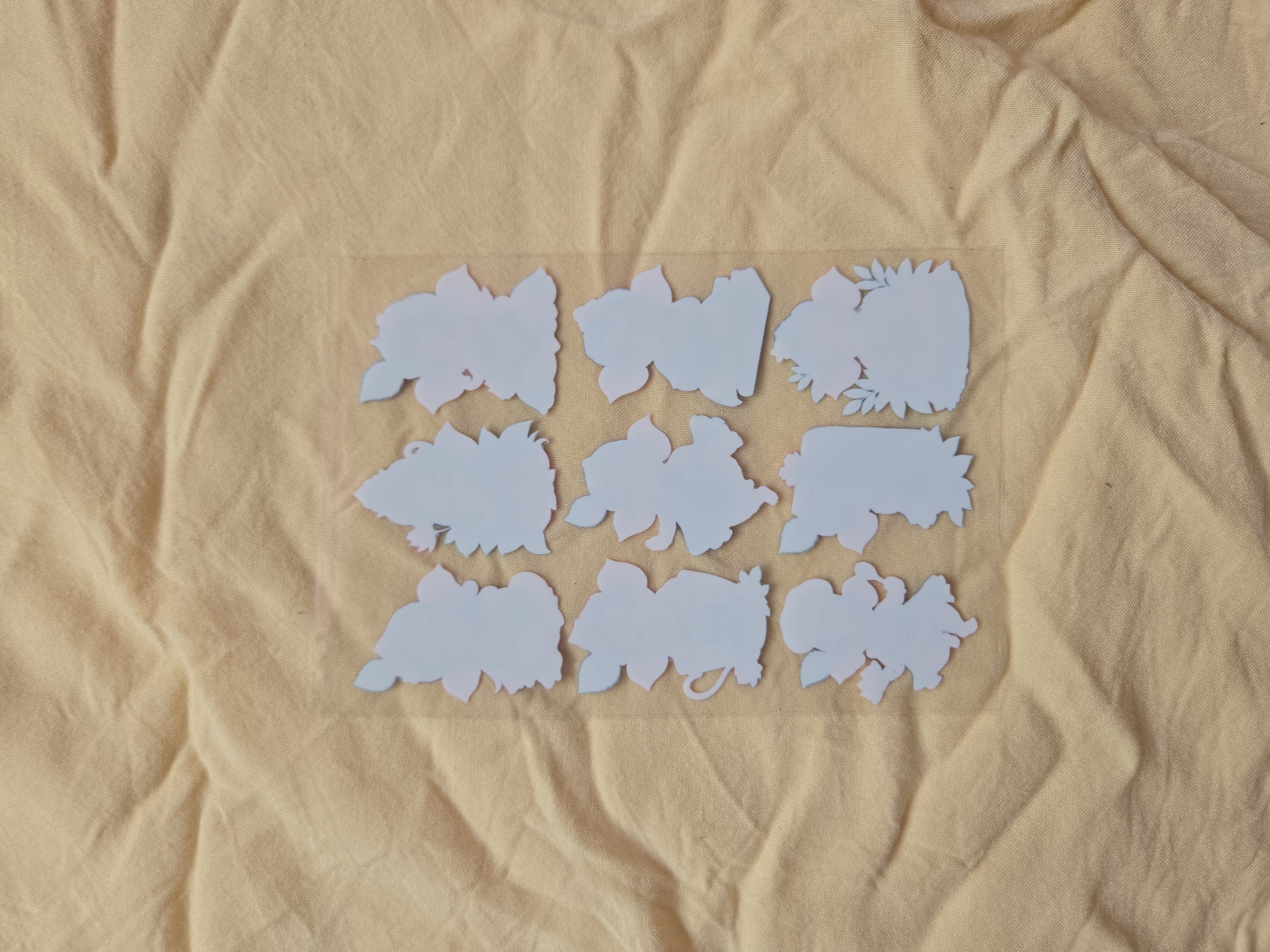 Cute Ganesha UV DTF Sticker Sheet