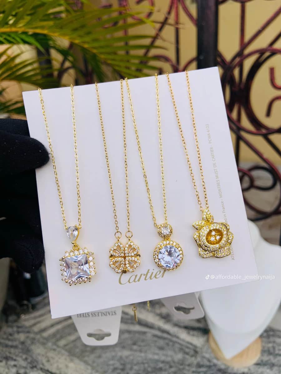 Clothes , necklaces , bag , appliances 