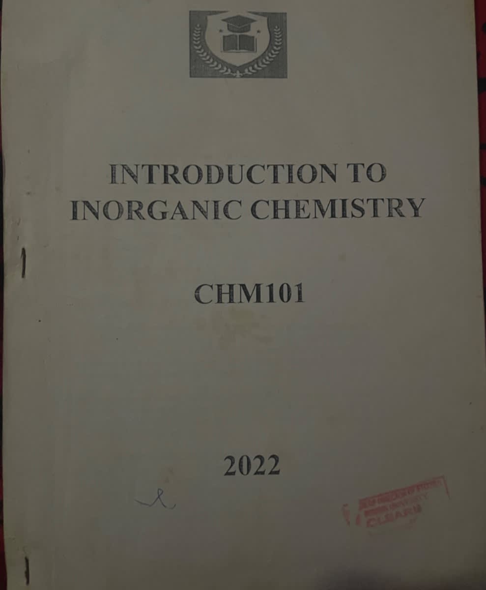 Introduction to inorganic chemistry