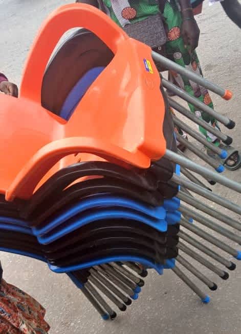 Durable plastic chair