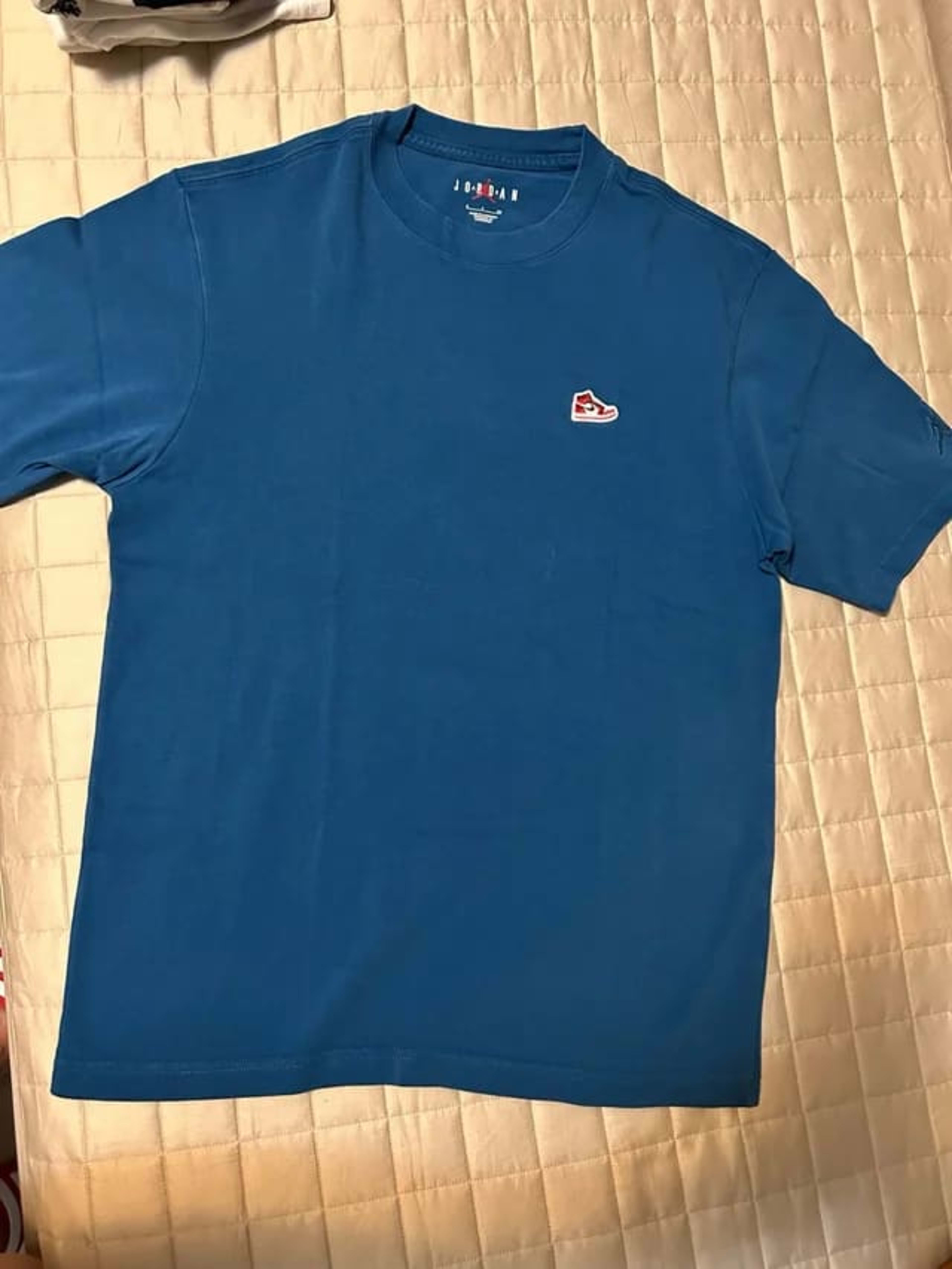 Men Air Jordan T-Shirt Heavy Cotton, Blue