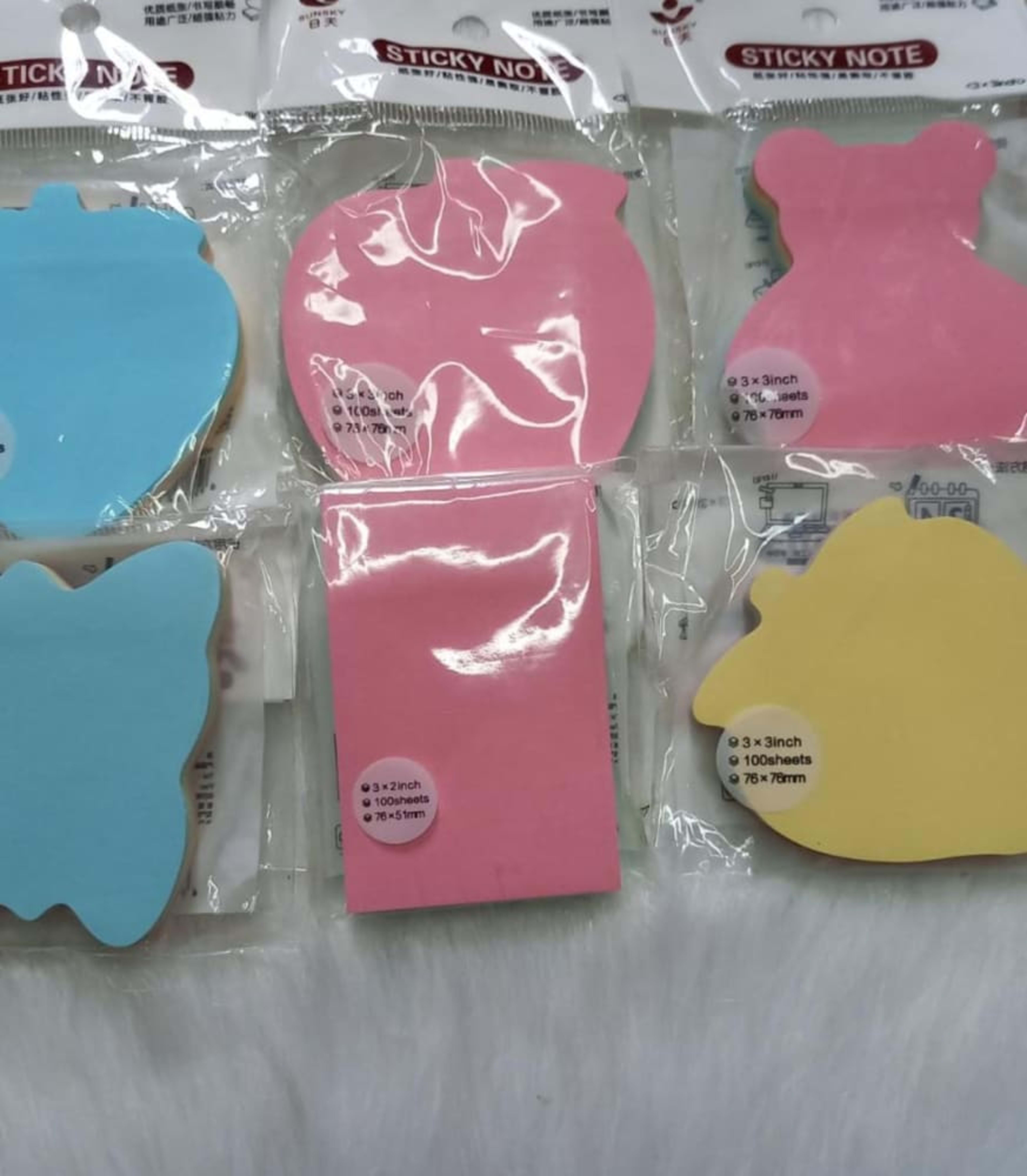 Sticky Notes Memo Pad for Study, Office & Daily Reminders
