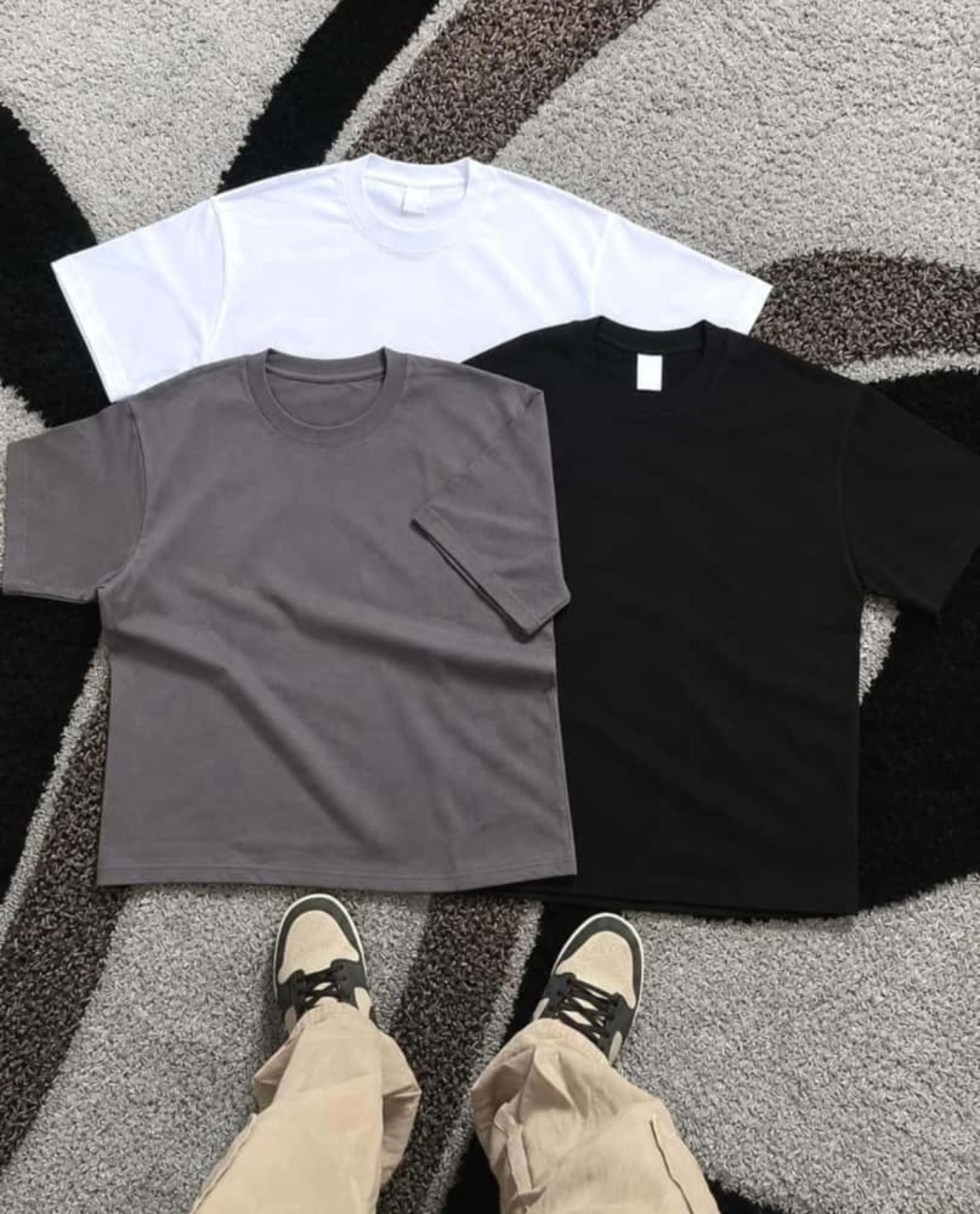 Premium Plain Cotton T-Shirts for Men & Women