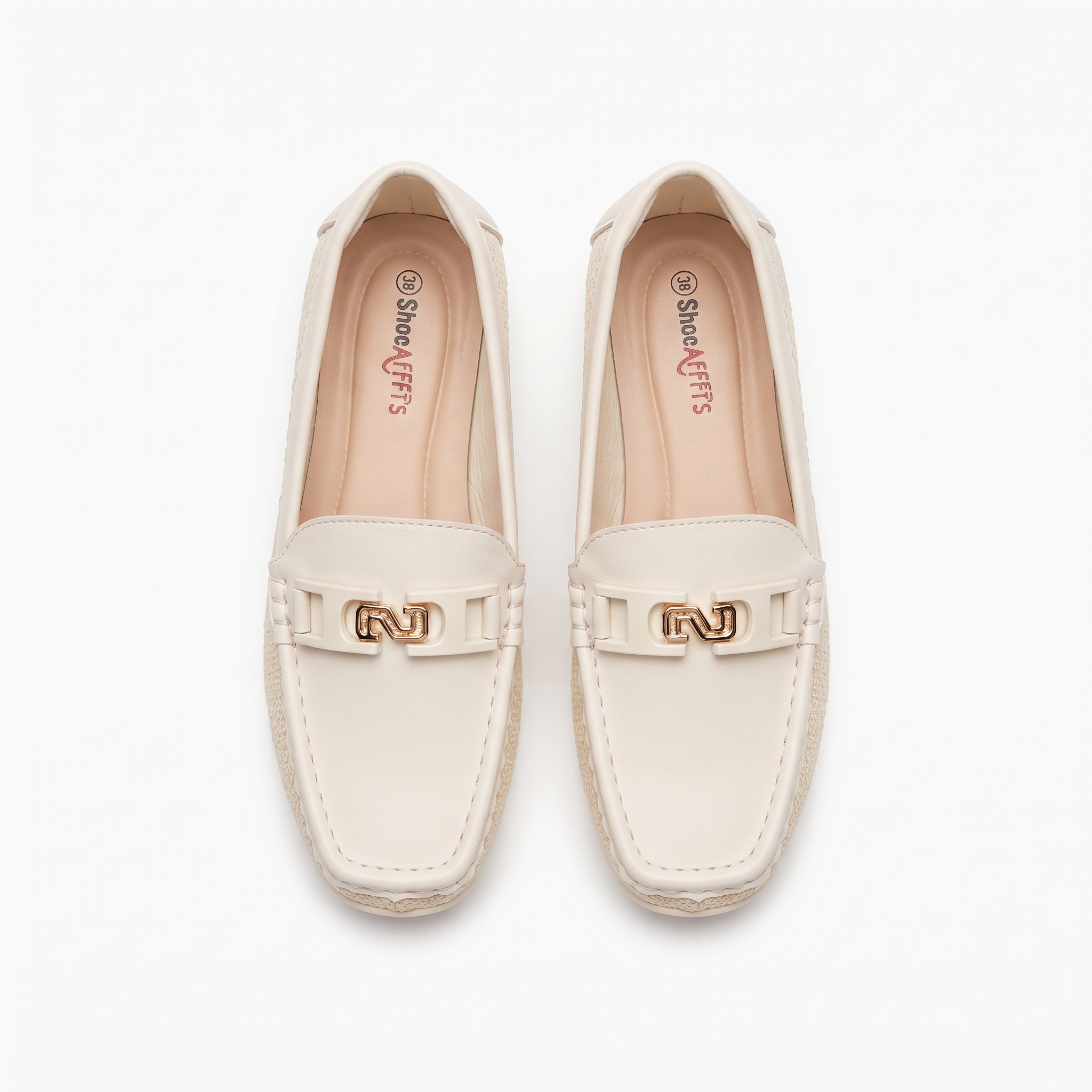 Woven Detail Loafers Image 2