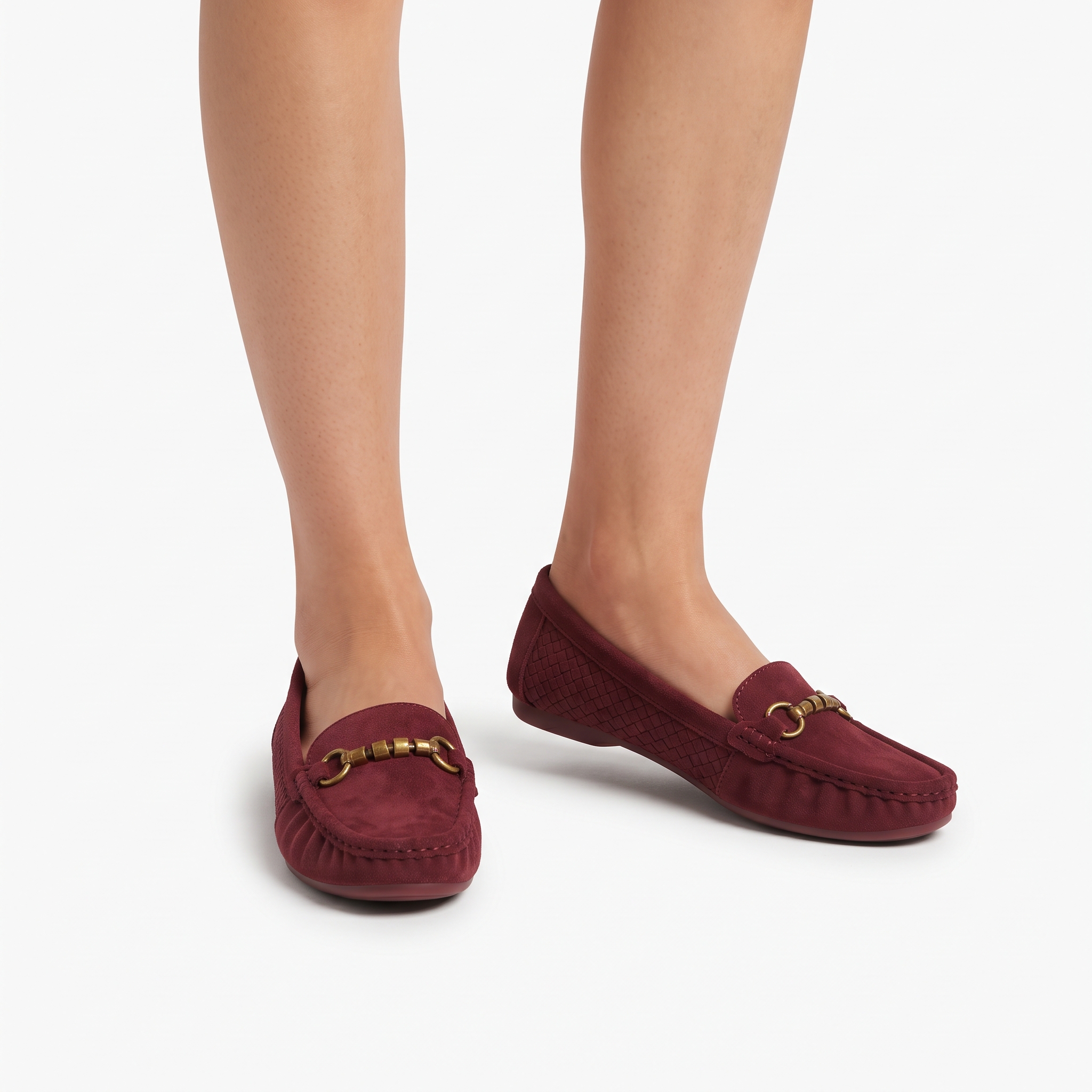 Suede Horsebit Loafers Image 3