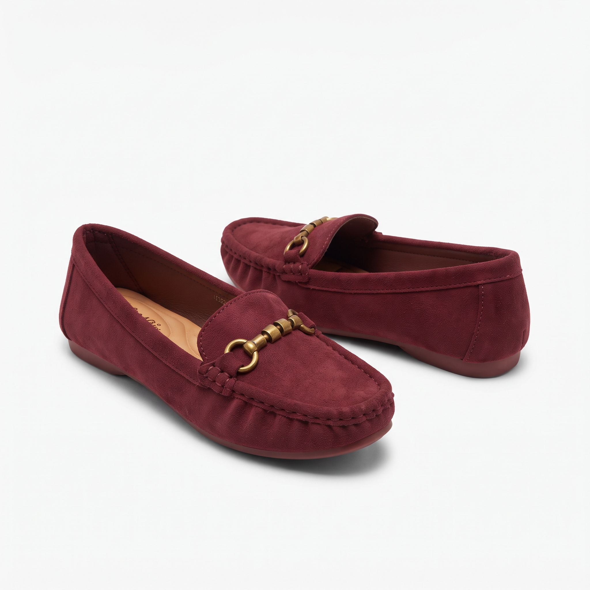 Suede Horsebit Loafers Image 2