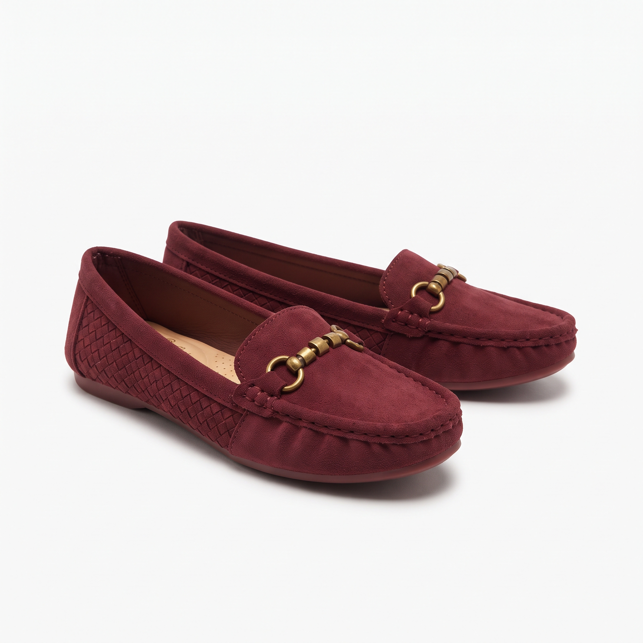 Suede Horsebit Loafers