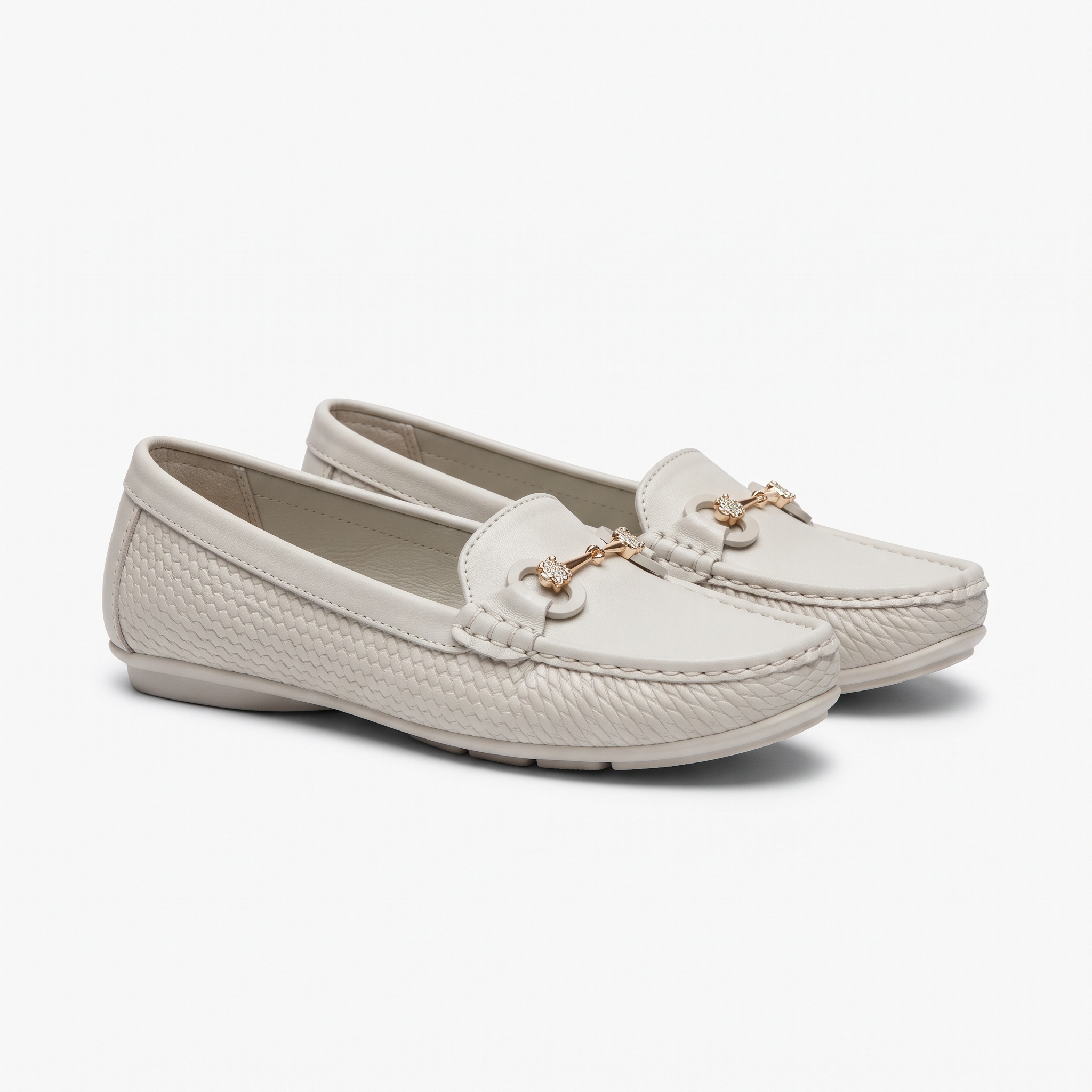 Crystal Horsebit Loafers