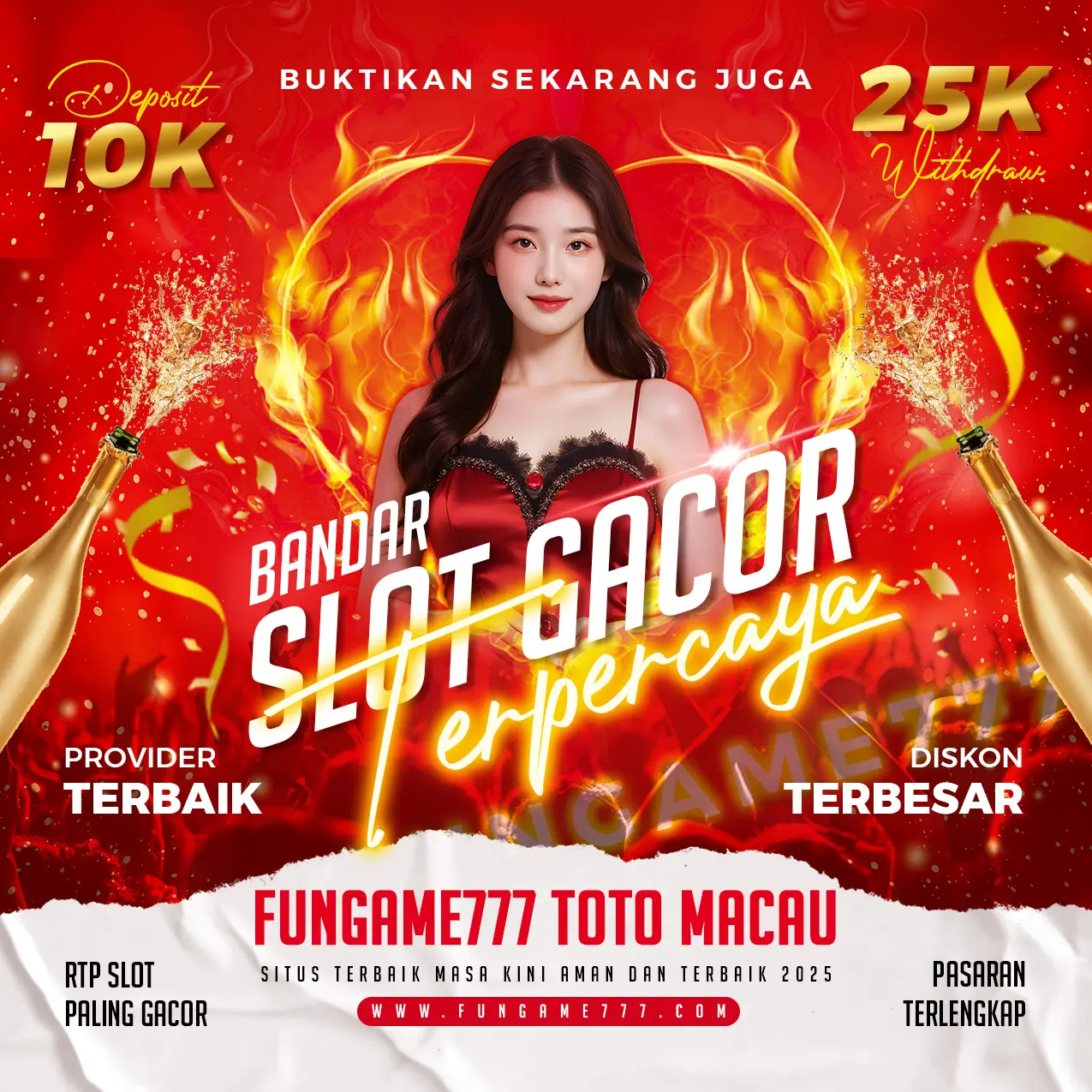 FUNGAME777: Bandar Slot Gacor dan Toto Online Macau Terpercaya