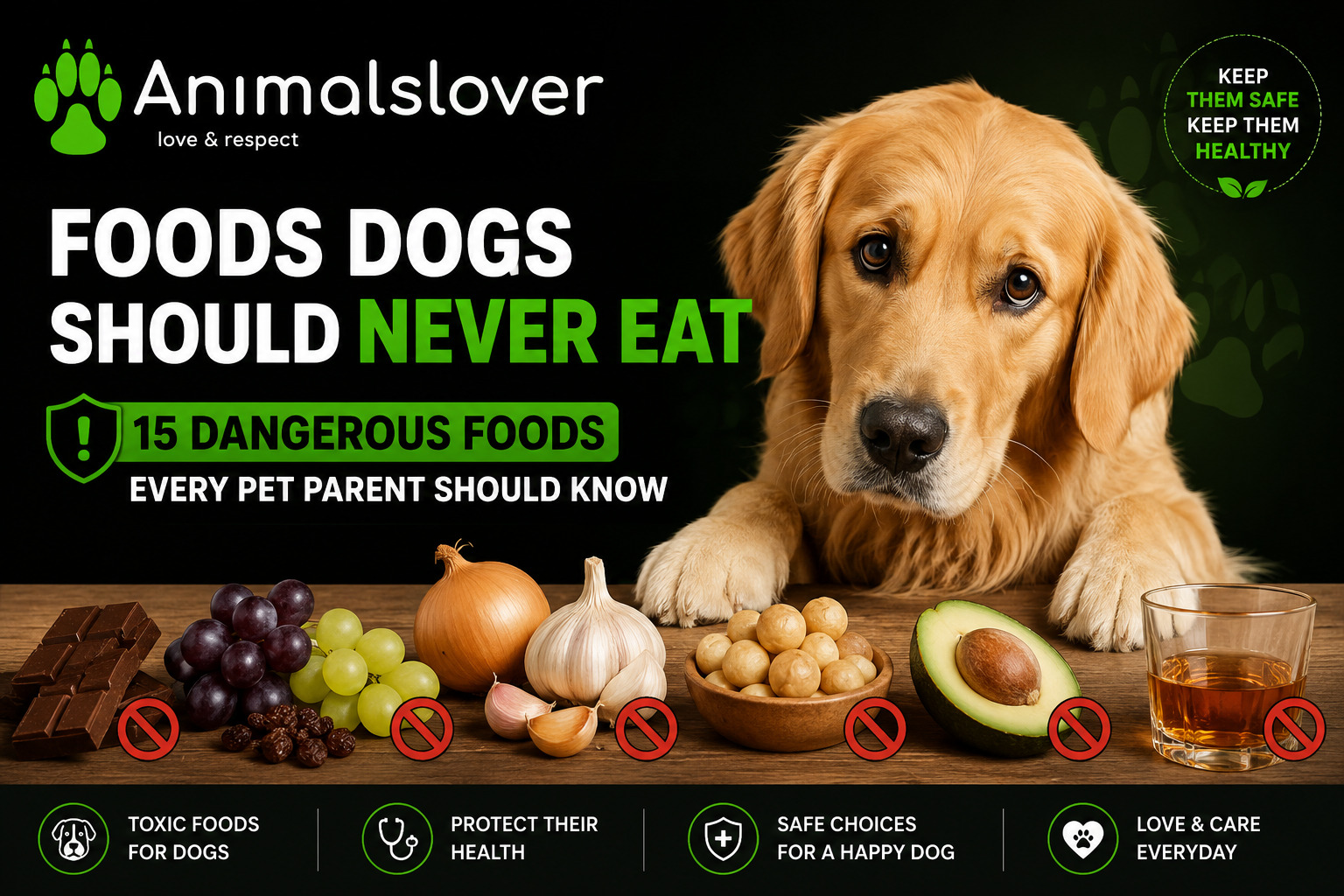 Foods Dogs Should Never Eat: 15 Dangerous Foods Every Pet Parent Should Know