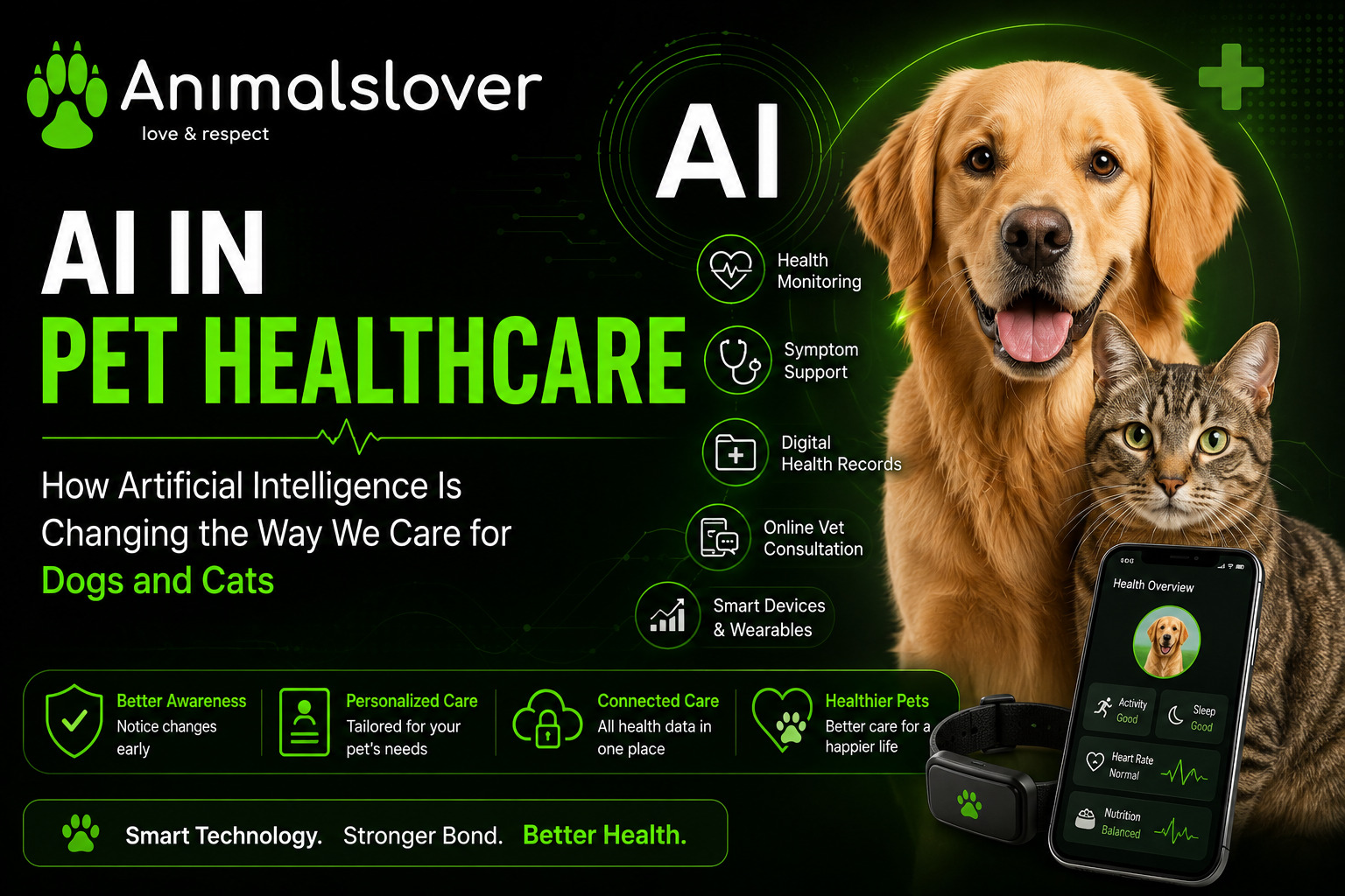 AI in Pet Healthcare: How Artificial Intelligence Is Changing the Way We Care for Dogs and Cats