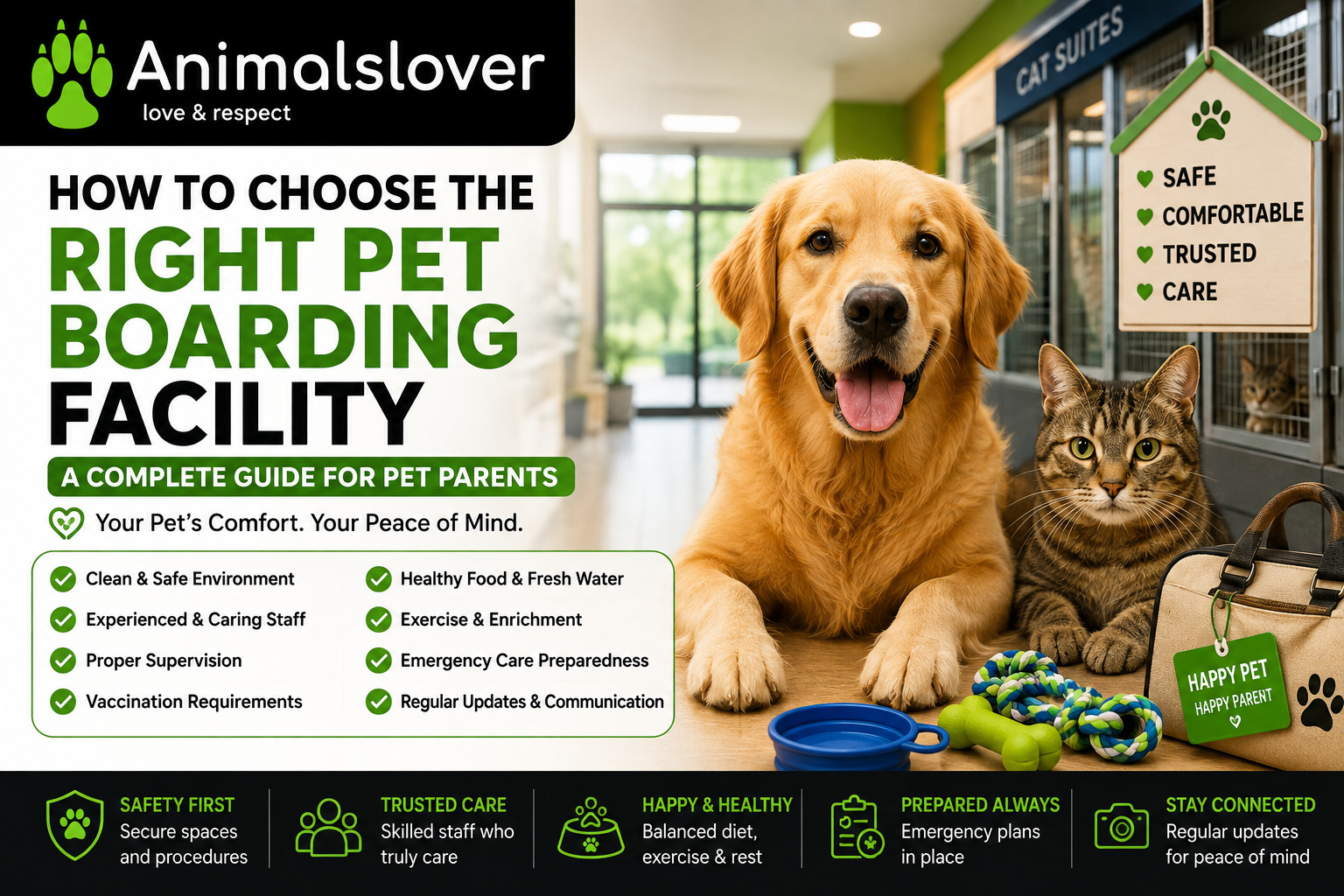 How to Choose the Right Pet Boarding Facility: A Complete Guide for Dog and Cat Parents