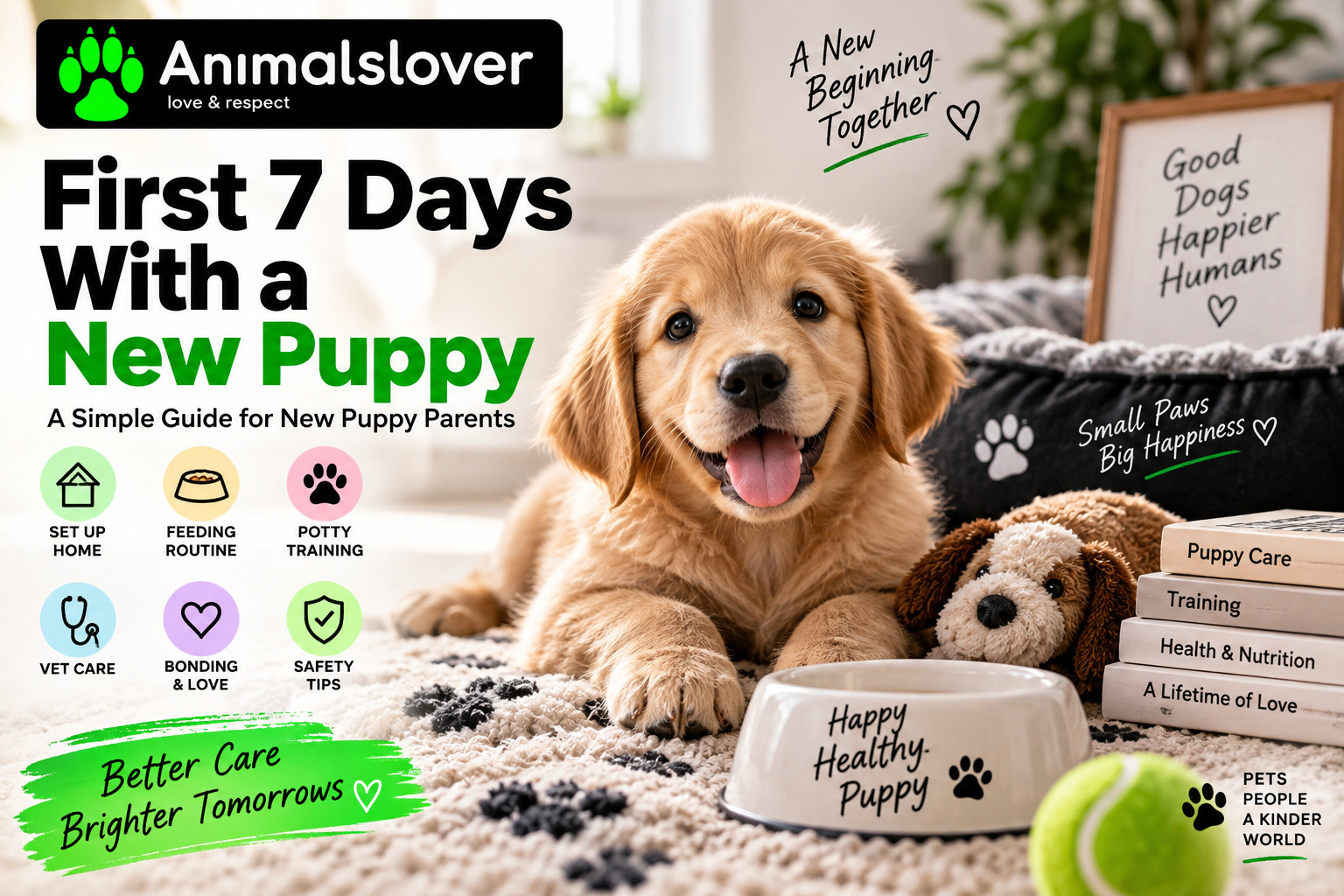 First 7 Days With a New Puppy: A Simple Guide for New Puppy Parents