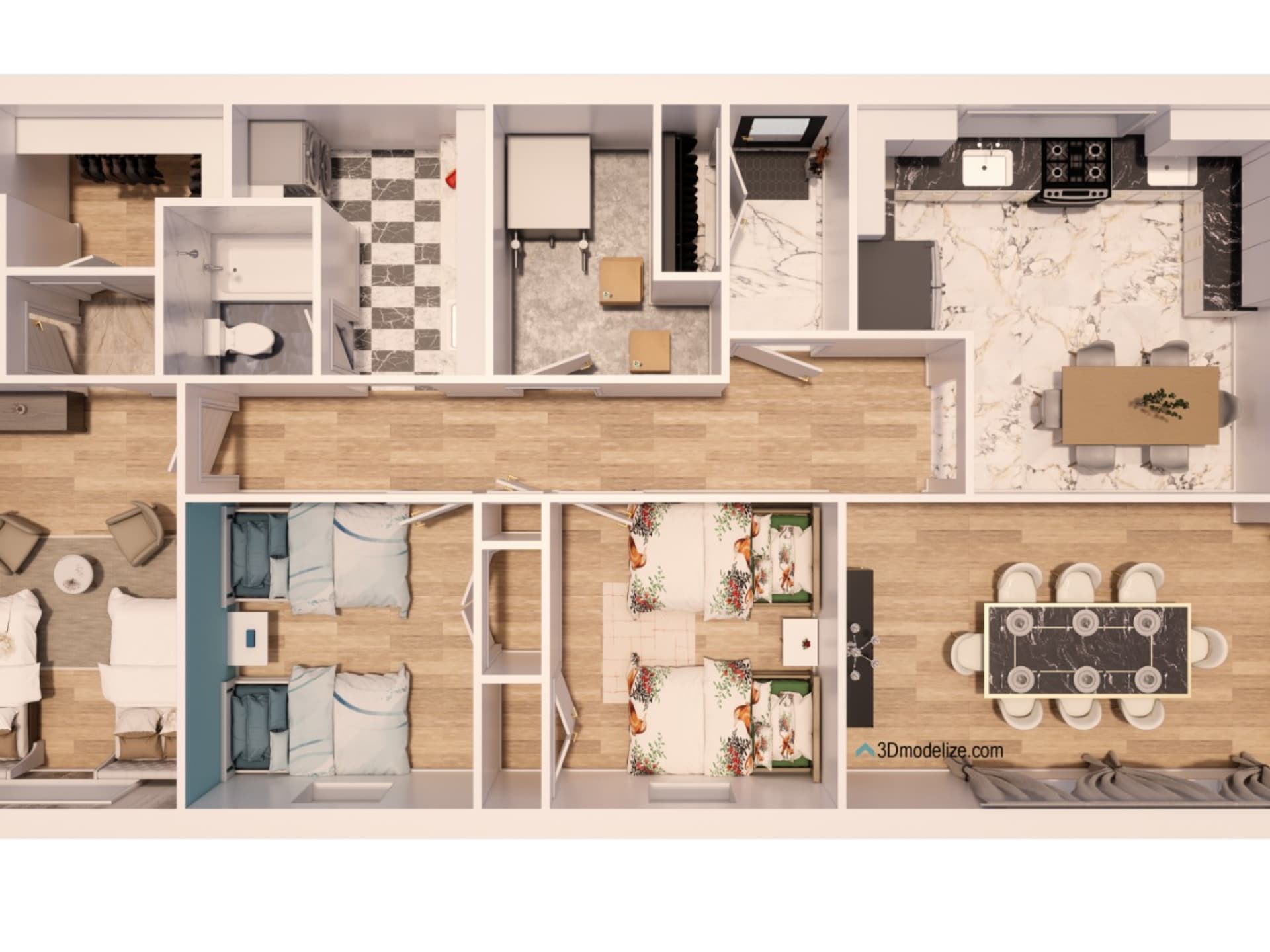 Stunning 5 room walk-in in Monroe for $475K