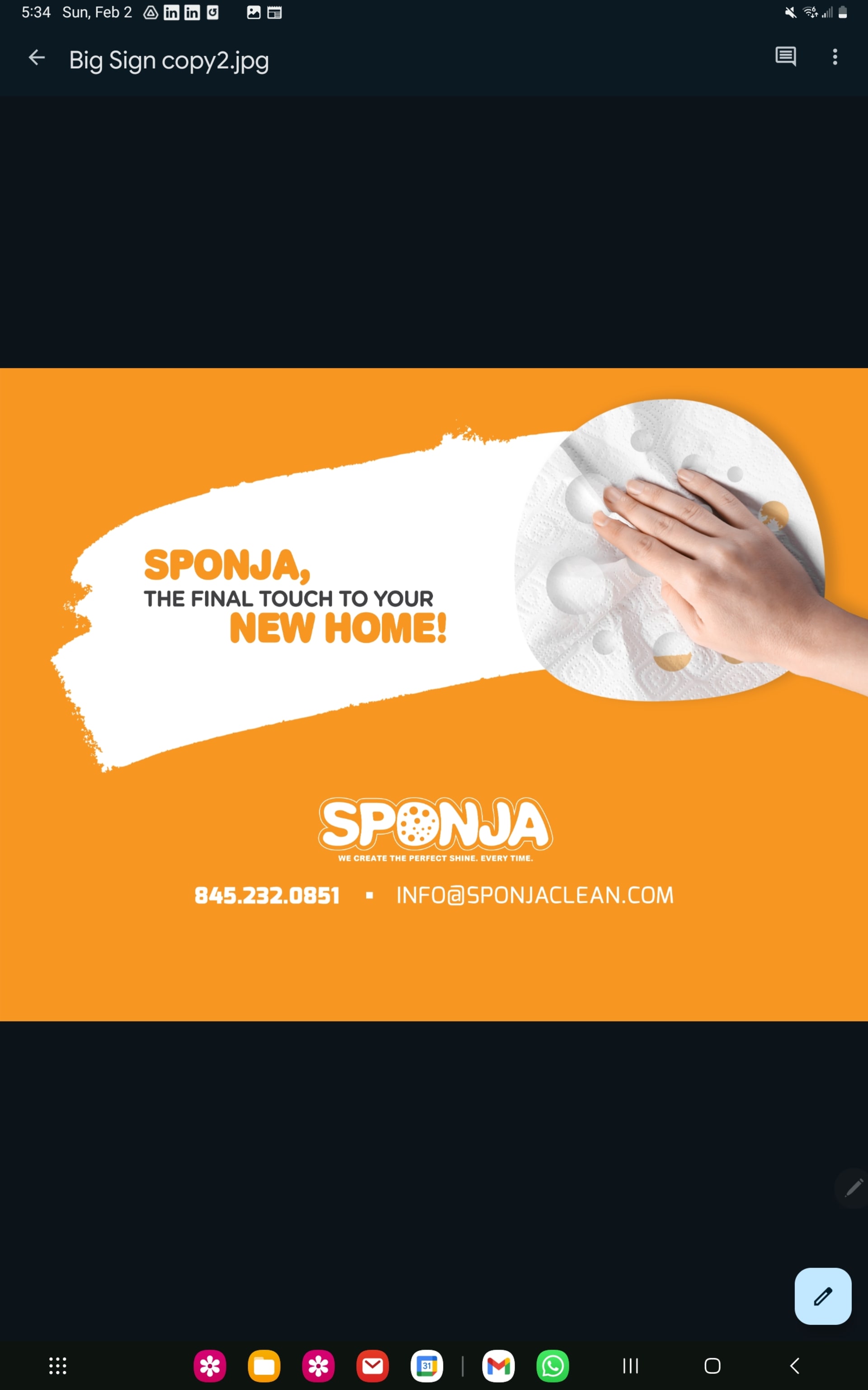 Sponja Cleaning