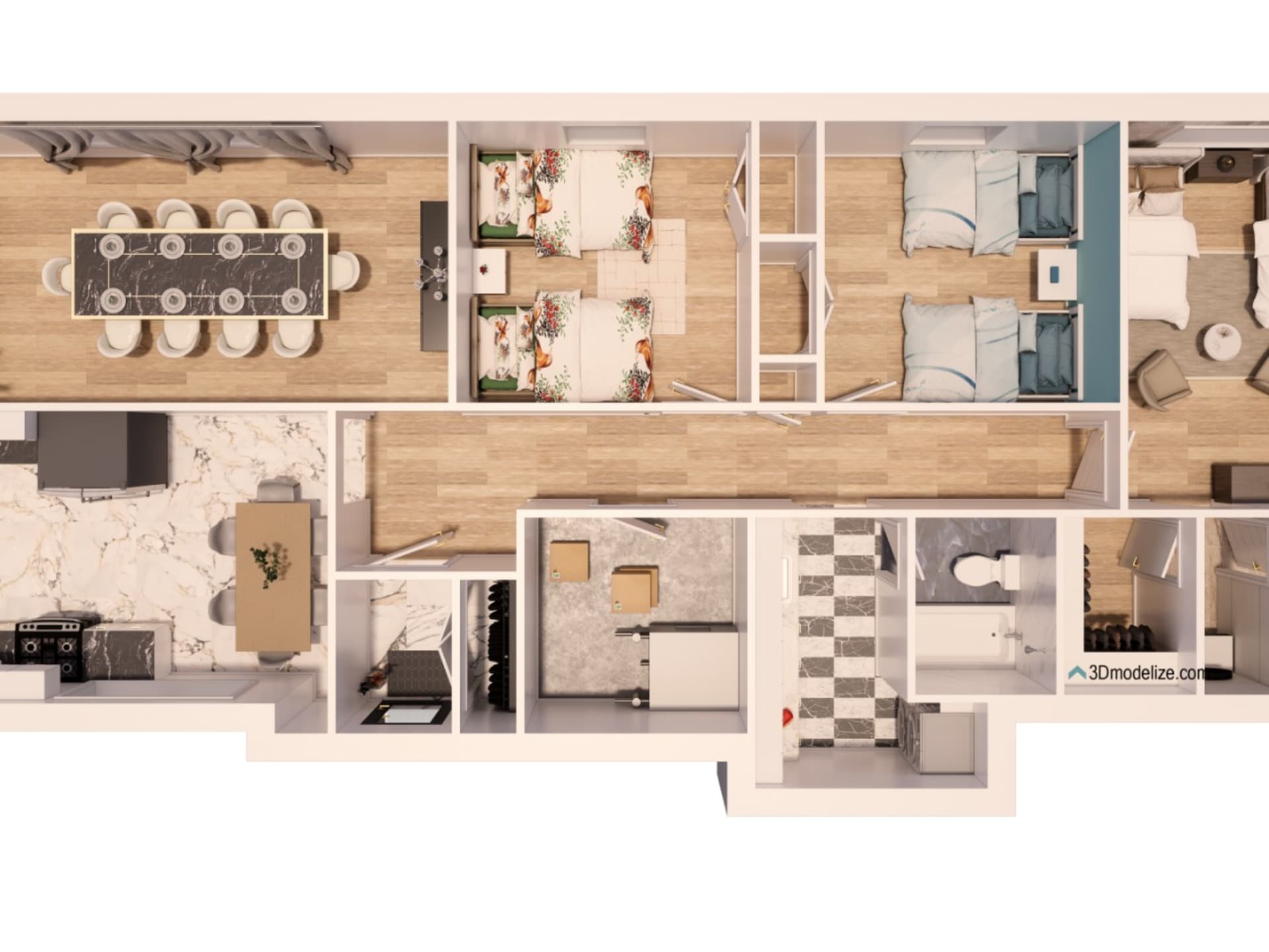 Stunning 5 room walk-in in Monroe for $475K!