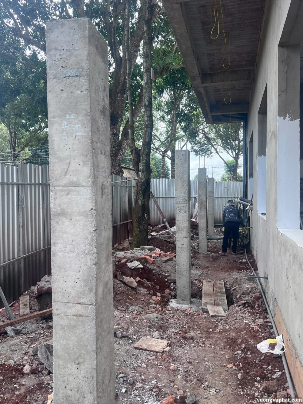 xây nhà bảo vệ Quỷ tín Dụng Tân Hoà Đắk Lắk