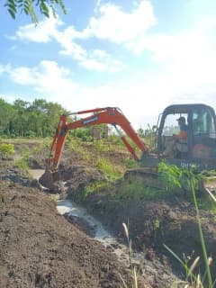 Máy múc tại Cumgar Đắk Lắk