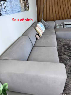 Ảnh sau vệ sinh sofa ở Công ty Nông Nghiệp, Phạm ngủ lão nối dài BMT