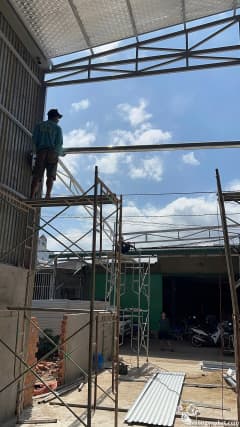 thi công cửa cuốn kho xưởng tại Dak Lak