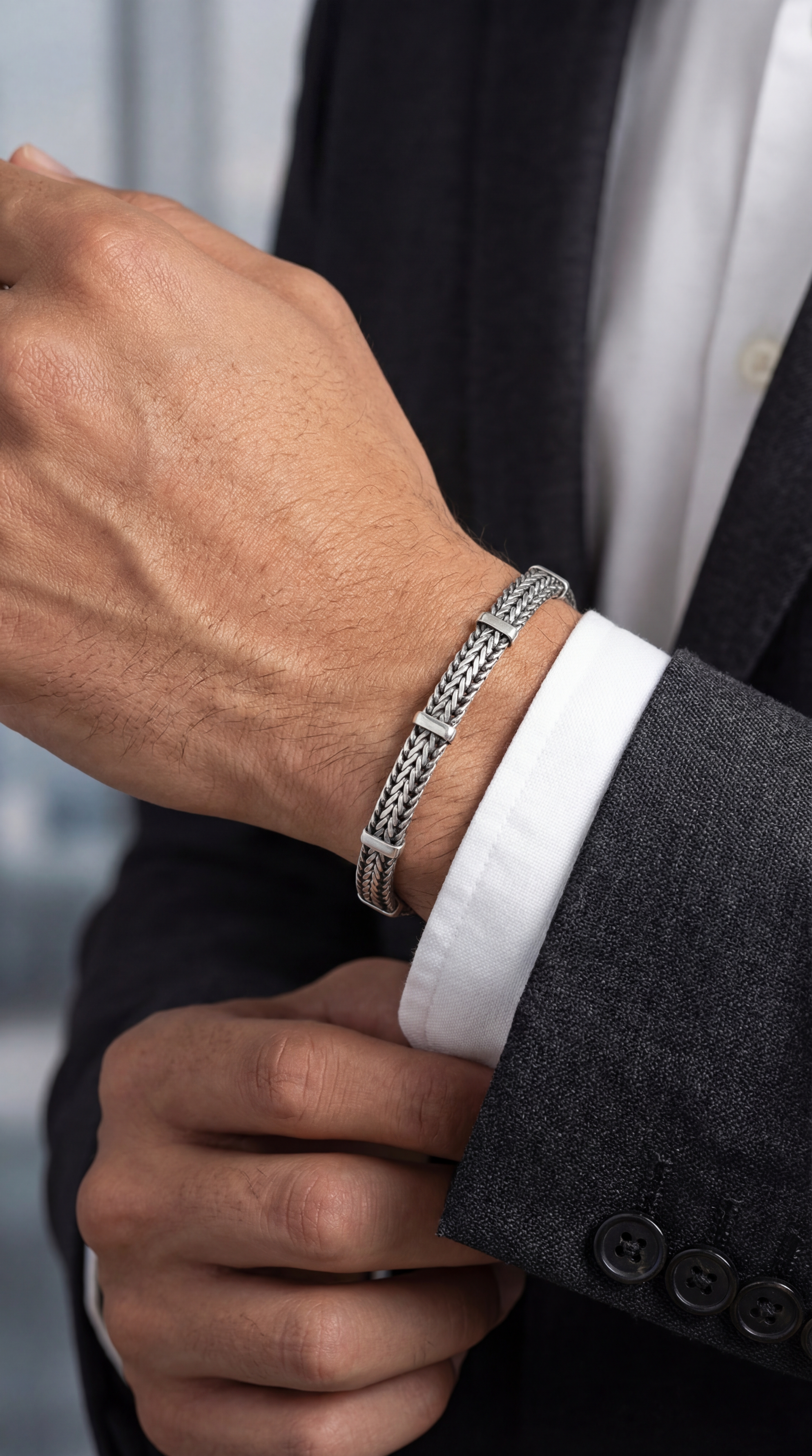 VY Jewelry — Men's Silver Bracelet