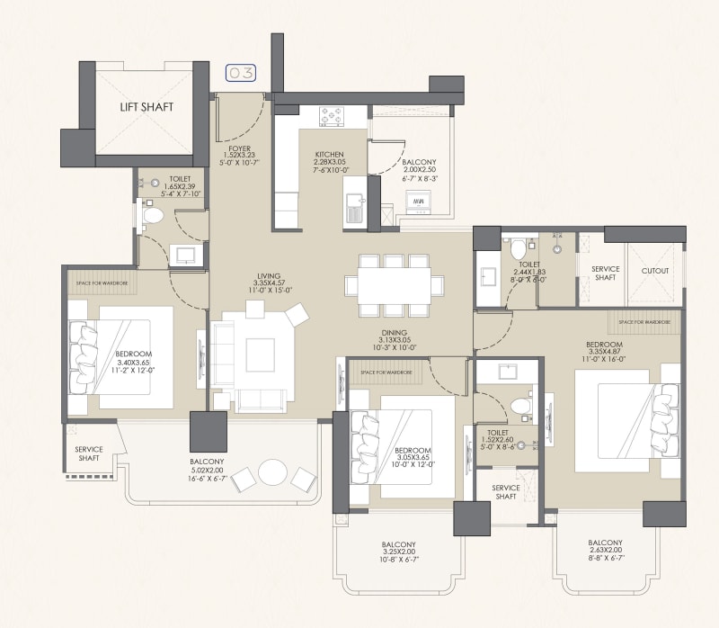 4BHK