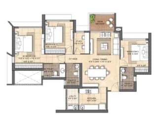 3BHK