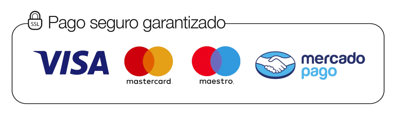 Métodos de pago aceptados