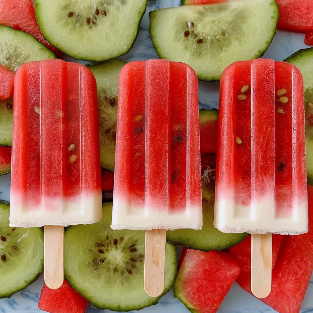 Watermelon Popsicles: Juicy Summer Bliss on a Stick