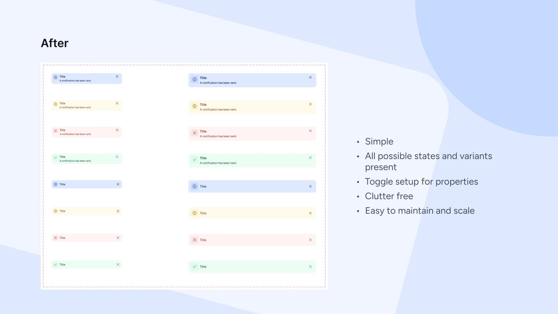 Changes in Portal Design System
