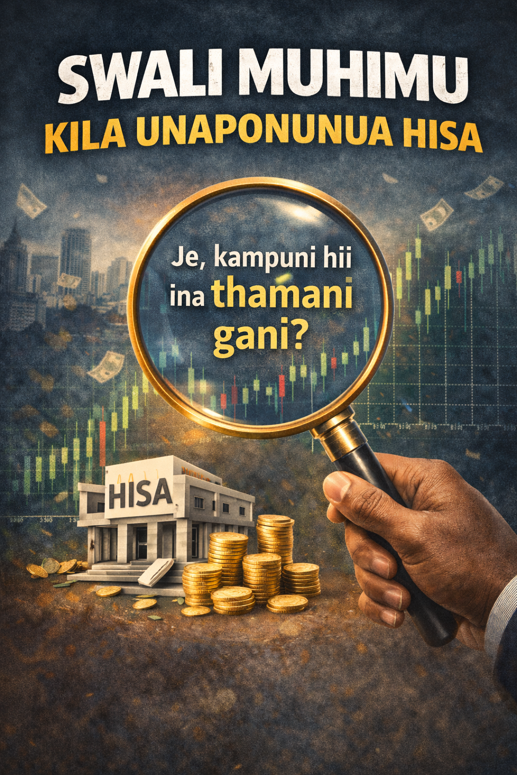 Swali Muhimu Kila Unaponunua Hisa.