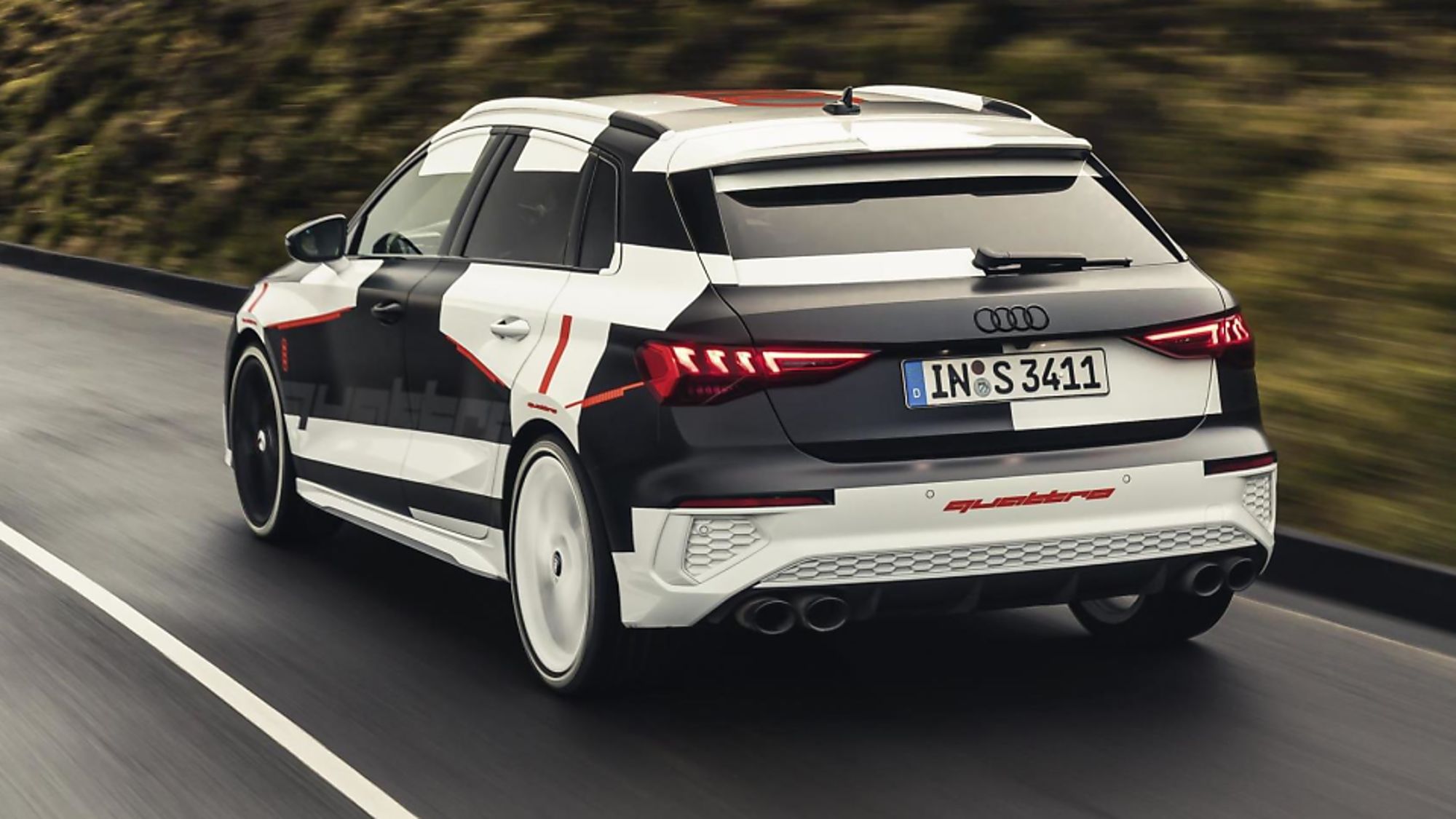 Audi A3 Rear