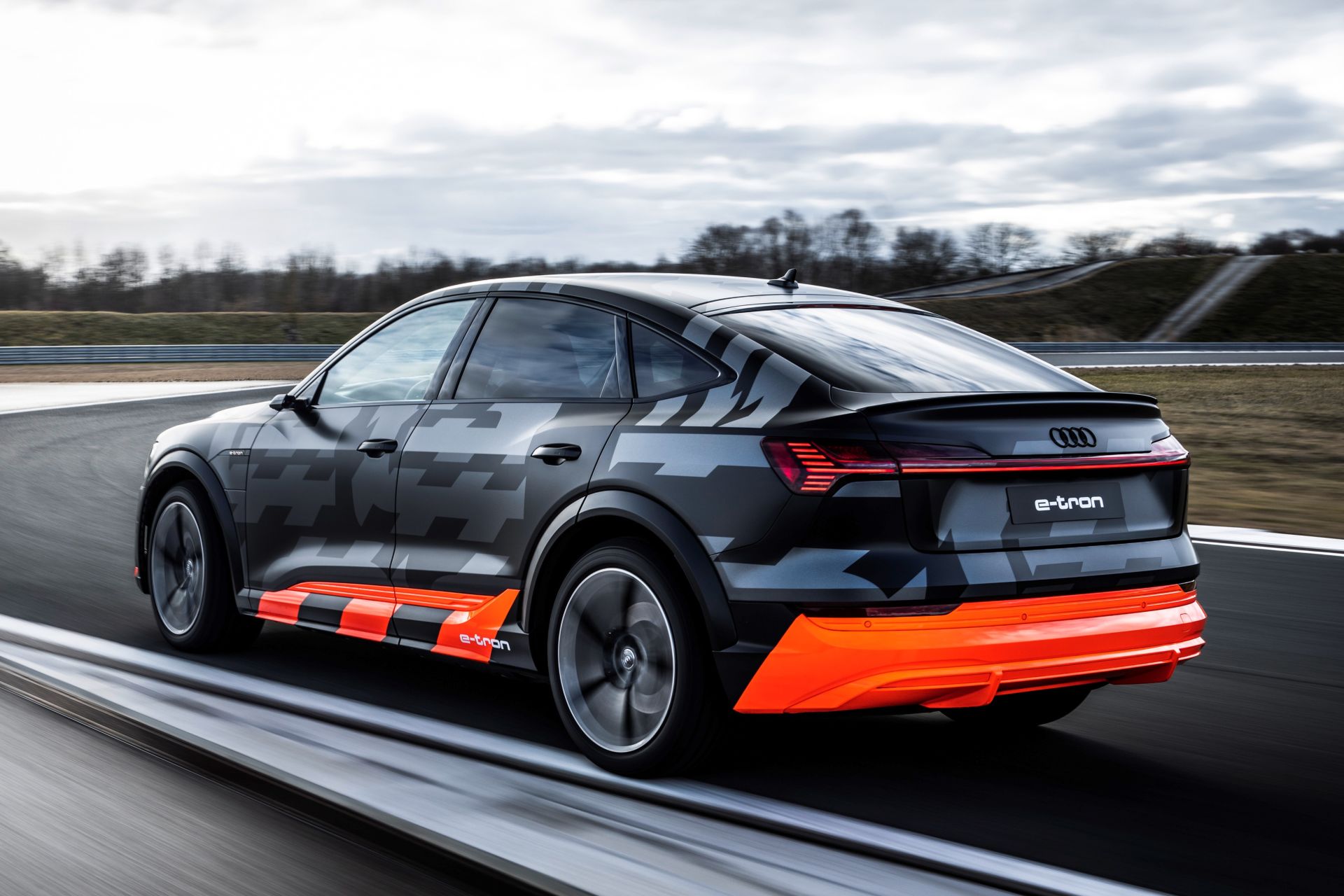 Audi E-Tron S Rear