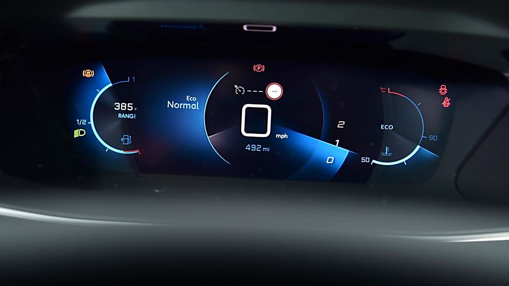 Peugeot 208 Dash