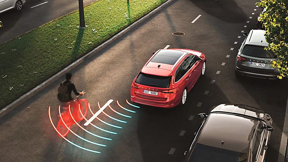Skoda Octavia Side assist
