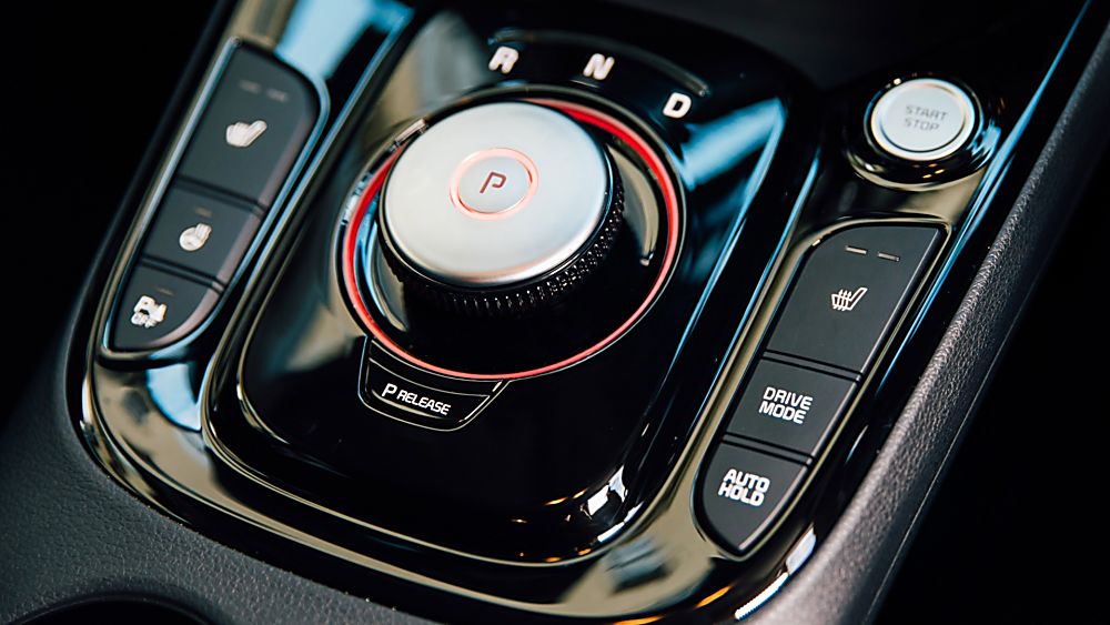 KIA Soul EV Console