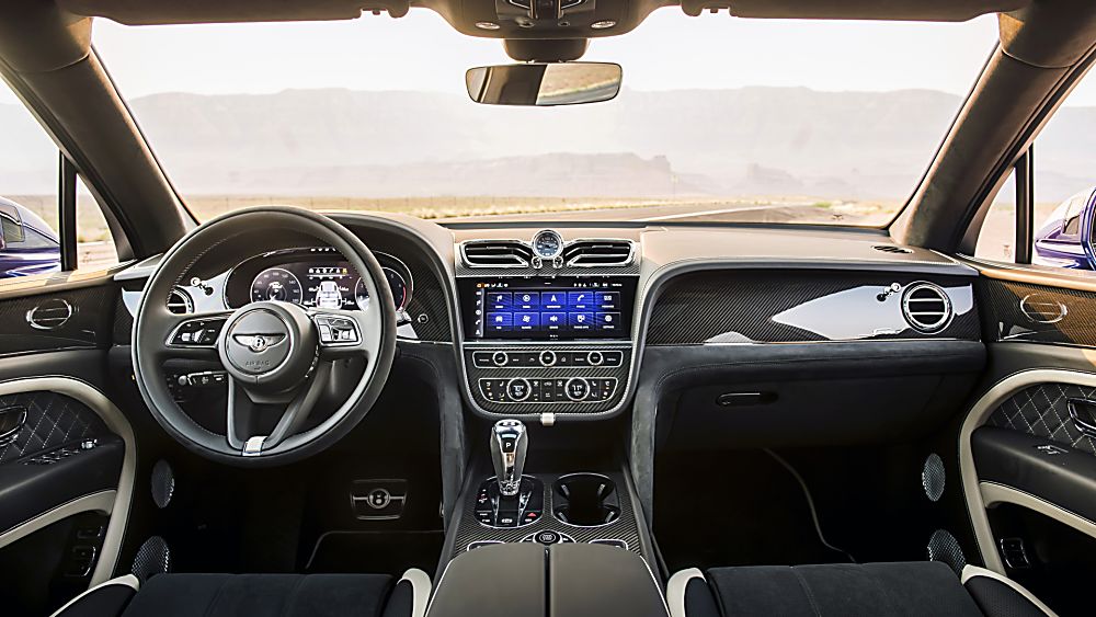 BENTLEY: 2021 Bentayga Speed revised dashboard