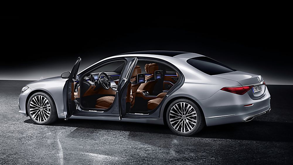 New Mercedes-Benz S Class Side Open