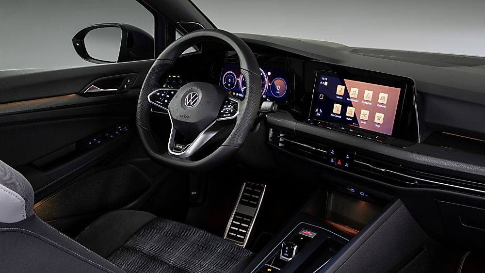 Volkswagen Golf GTD New Interior Front