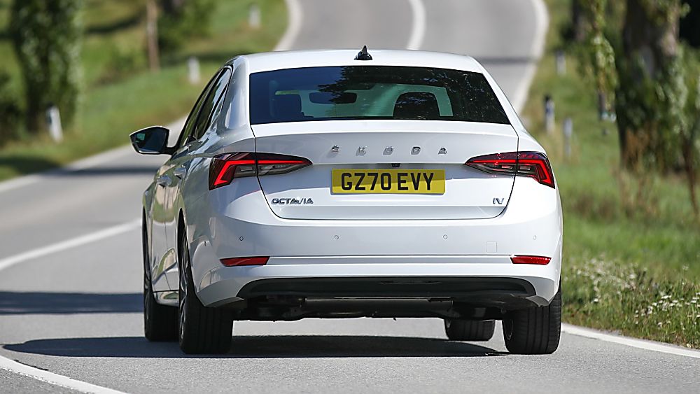 SKODA: New Octavia iV PHEV Rear